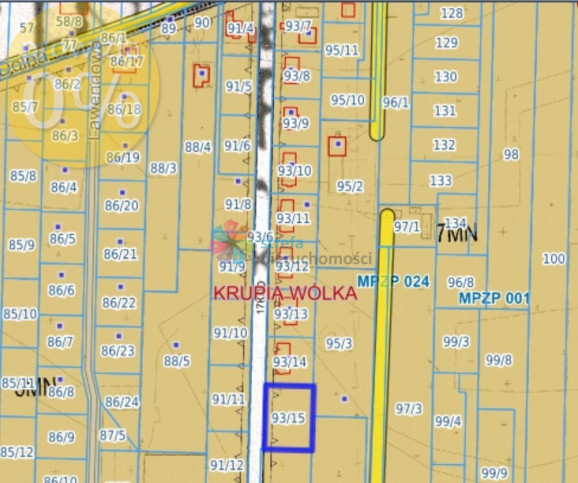 Działka Sprzedaż Krupia Wólka Dolna 6